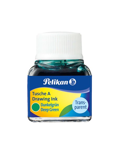 INCHIOSTRO DI CHINA 523 VERDE SCURO 7 10ML PELIKAN 100436073 PELIKAN INCHIOSTRO CHINA