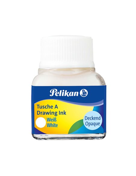 INCHIOSTRO DI CHINA 523 BIANCO 18 10ML PELIKAN 400142516 PELIKAN INCHIOSTRO CHINA