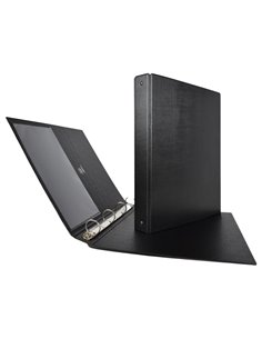 Raccoglitore STELVIO 16 A4 4R nero 22x30cm SEI ROTA 36164410 SEI ROTA RACCOGLITORI AD ANELLI