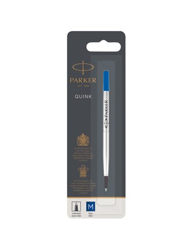 REFILL ROLLER PARKER MEDIO 0.7MM BLU 1950311 PARKER REFILL ROLLER