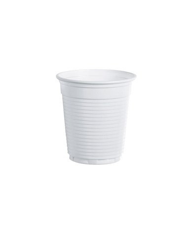 100 BICCHIERI 80CC IN PS BIANCO MONOUSO DA CAFFE' DOPLA 22644