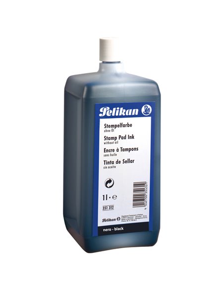 INCHIOSTRO NERO 1000ML S/OLIO PELIKAN 100436067 PELIKAN INCHIOSTRO PER TIMBRI-TAMPONI