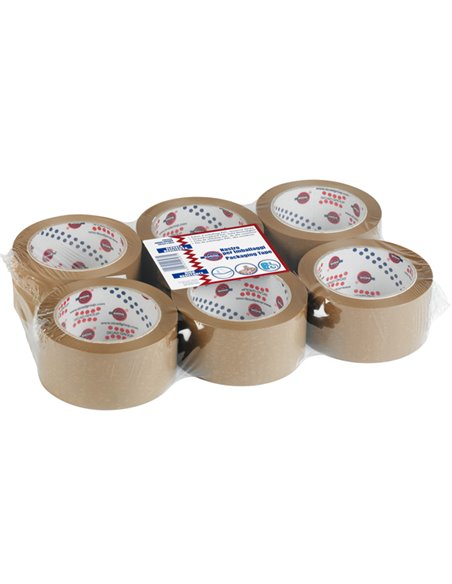 Nastro adesivo 66mtx75mm avana pvc 330 Eurocel 000211400