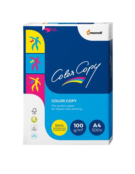 CARTA BIANCA COLOR COPY A4 210x297mm 100gr 500fg MONDI 6321