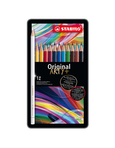 Astuccio metallo 12 pastelli STABILO ORIGINAL 8773 8773-6