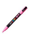 Marcatore UNI POSCA PC3M p.fine 0,9-1,3mm rosa UNI MITSUBISHI M PC3M RA