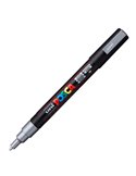 Marcatore UNI POSCA PC3M p.fine 0,9-1,3mm argento UNI MITSUBISHI M PC3M ARG