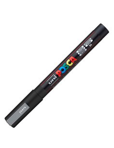 Marcatore UNI POSCA PC3M p.fine 0,9-1,3mm argento UNI MITSUBISHI M PC3M ARG UNI MITSUBISHI A BASE D'ACQUA 2