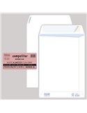 100 buste sacco COMPETITOR FSC® bianca strip adesivo 190x260mm 80gr Pigna Envelo 065452826