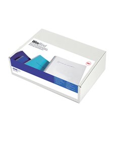 SCATOLA 100 DORSI METALLO 12,7MM BIANCO 34 ANELLI PASSO 3:1 RG810870 GBC DORSI PER RILEGATURA