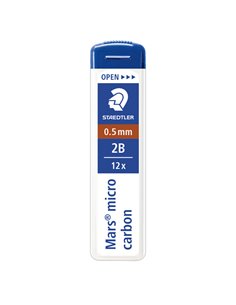 12 astucci da 12 mine 0.5mm MARS®MICRO 250 05-2B STAEDTLER 250 05-2B