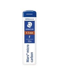 12 astucci da 12 mine 0.5mm MARS®MICRO 250 05-F STAEDTLER 250 05-F STAEDTLER MINE