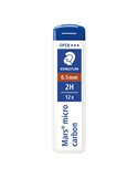 12 astucci da 12 mine 0.5mm MARS®MICRO 250 05-2H STAEDTLER 250 05-2H