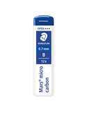 12 astucci da 12 mine 0.7mm MARS®MICRO 250 07-B STAEDTLER 250 07-B