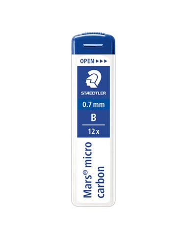 12 astucci da 12 mine 0.7mm MARS®MICRO 250 07-B STAEDTLER 250 07-B STAEDTLER MINE