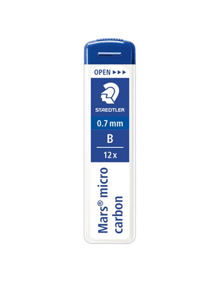 12 astucci da 12 mine 0.7mm MARS®MICRO 250 07-B STAEDTLER 250 07-B STAEDTLER MINE