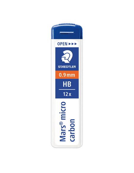 12 astucci da 12 mine 0.9mm MARS®MICRO 250 09-HB STAEDTLER 250 09-HB STAEDTLER MINE