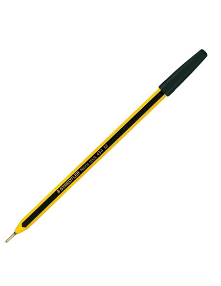 Scatola 20 penna a sfera 434 Noris Stick nero 1,0mm STAEDTLER 43409