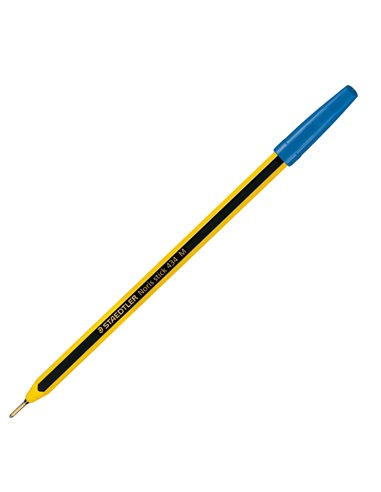 Scatola 20 penna a sfera 434 Noris Stick blu 1,0mm STAEDTLER 43403