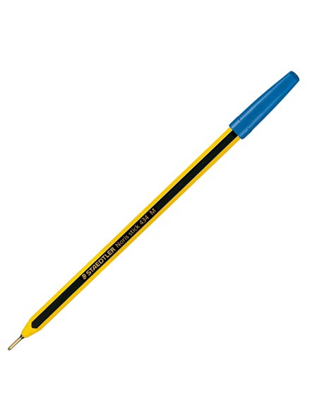 Scatola 20 penna a sfera 434 Noris Stick blu 1,0mm STAEDTLER 43403