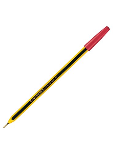 Scatola 20 penna a sfera 434 Noris Stick rosso 1,0mm STAEDTLER 43402
