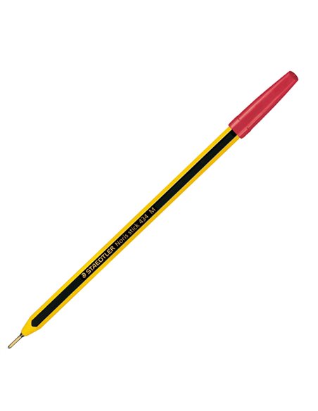 Scatola 20 penna a sfera 434 Noris Stick rosso 1,0mm STAEDTLER 43402