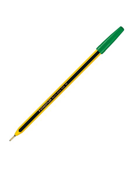 Scatola 20 penna a sfera 434 Noris Stick verde 1,0mm STAEDTLER 43405