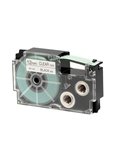 NASTRO CASIO 12MM X 8MT NERO SU TRASPARENTE XR-12X1-W-DJ