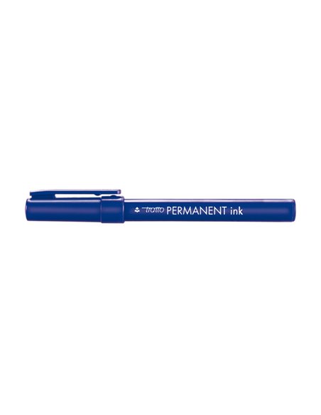SCATOLA 12 MARCATORI TRATTO PERMANENT INK BLU 732501 TRATTO PERMANENTI