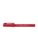 SCATOLA 12 MARCATORI TRATTO PERMANENT INK ROSSO 732502