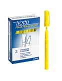 SCATOLA 12 EVIDENZIATORI HIGHLIGHTER GIALLO TRATTO FLUO 733001
