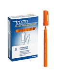 SCATOLA 12 EVIDENZIATORI HIGHLIGHTER ARANCIO TRATTO FLUO 733003