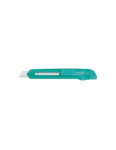 SCATOLA 20 CUTTER 18MM C/BLOCCALAMA ART.9006 9006 LEBEZ CUTTER-LAME-PIANI ANTITAGLIO