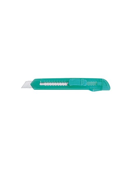 SCATOLA 20 CUTTER 18MM C/BLOCCALAMA ART.9006 9006 LEBEZ CUTTER-LAME-PIANI ANTITAGLIO