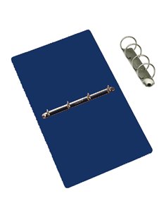 Raccoglitore Presspan 25x33cm 4anelli 25mm blu CDG CG0392PBXXXAC01