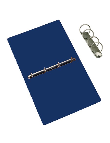 Raccoglitore Presspan 25x33cm 4anelli 25mm blu CDG CG0392PBXXXAC01