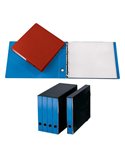 PORTATABULATI SINGOLO AD ANELLI 204G 31,5X42CM AZZURRO CG2141FEOXXAB06