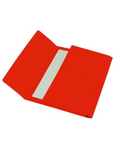 25 CARTELLINE A BUSTA 152B ROSSO 26X34 200GR BRISTOL CG0152BLXXXAH02 CART. GARDA CARTELLINE CON TASCA