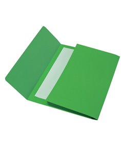 25 CARTELLINE A BUSTA 152B VERDE 26X34 200GR BRISTOL CG0152BLXXXAH03 CART. GARDA CARTELLINE CON TASCA