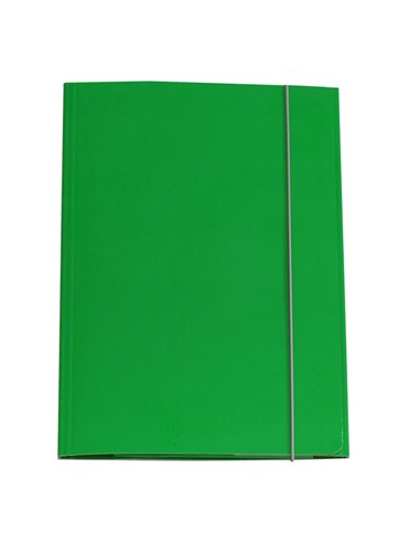 CARTELLINA CON ELASTICO 32PL 25X34CM VERDE CG0032LBXXXAE03 CART. GARDA CARTELLE CON ELASTICO
