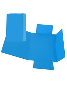 CARTELLINA C/ELASTICO 17X25CM AZZURRO 40L CG0040LBXXXAE06 CART. GARDA CARTELLE CON ELASTICO