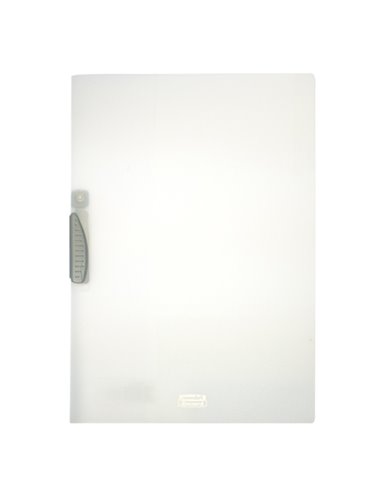 CARTELLINA CON MOLLA CLIPPER TRASPARENTE ART.F007 LEONARDI F007TN FELLOWES CARTELLINE PLASTICA CON MOLLA SUL DORSO