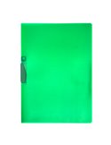 CARTELLINA CON MOLLA CLIPPER VERDE TRASP. ART.F007 LEONARDI F007TV