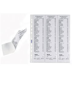 10 Buste forate per 6 scontrini fiscali 25,2X30,7 Favorit 100460079 FAVORIT BUSTE PER USI DIVERSI E DEDICATI