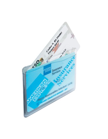 50 CUSTODIE SALVA CARDS 02/7830 95X65MM 100500082 FAVORIT BUSTE PER USI DIVERSI E DEDICATI