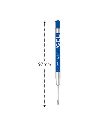 REFILL SFERA GEL PARKER STANDARD MEDIO BLU 1950346 PARKER REFILL SFERA