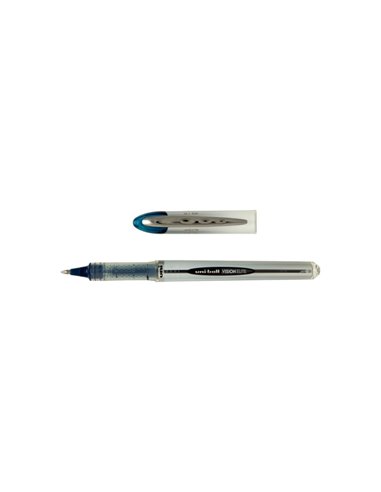 Roller UNI-BALL VISION ELITE UB200 0,8mm blu UNI MITSUBISHI M UB200 B UNI MITSUBISHI CON CAPPUCCIO