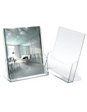 PORTADEPLIANT IN PLASTICA TRASPARENTE 23X25,5X3CM ART.5021 5021