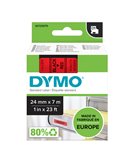 NASTRO DYMO TIPO D1 (24MMX7MT) NERO/ROSSO 537170 S0720970