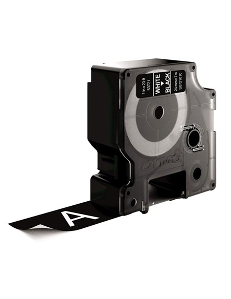 NASTRO DYMO TIPO D1 (24MMX7MT) BIANCO/NERO 537210 S0721010 DYMO ETICHETTE-NASTRI-TAMPONI PER ETICHETTATRICI E PREZZATRICI